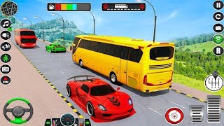 Us Bus Driving Simulator 3D  Real City Cough Ultimate Bus Driver  Android GamePlay [upl. by Sipple865]