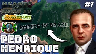 Welcome To The New Empire Hoi4  Trial Of Allegiance DLC Empire Of Brazil 1 [upl. by Annairam]