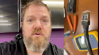 How To Terminate A Shielded Cat6 RJ45 Connector [upl. by Ahsram]