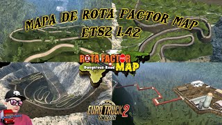 🚛MAPA ROTA FACTOR MAP ETS2 149  MOD TUTORIAL INST CARRETERAS PELIGROSAS ETS 2 149🚛✅ [upl. by Louis]