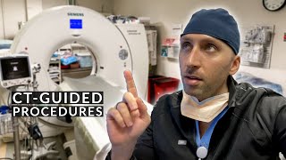 Day in the Life of a DOCTOR  CT Guided Procedures  Interventional Radiology [upl. by Teodor]