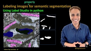 Labeling images for semantic segmentation using Label Studio [upl. by Eyde]