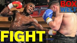 Nuhu Lawal vs Nikolozi Tasidis Gviniashvili  8 rounds Super Welterweight  10032017  Nürnberg [upl. by Iem524]