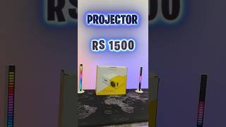 Cheapest Projector at Just ₹1500 📽️  Best Budget Mini Projector🔥shorts projector tech gadgets [upl. by Selma601]