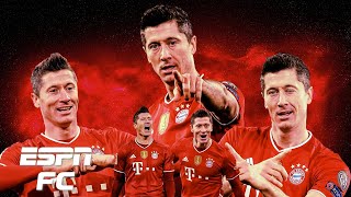 PLAYER HIGHLIGHTS Robert Lewandowski inches closer to Bundesliga history with hat trick  ESPN FC [upl. by Gainor]