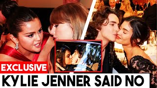 Selena Gomez Spills The Beans Kylie Forbids Timothee From Taking Picture With Her At Golden Globes [upl. by Selemas249]