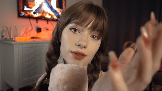 ASMR rambling for tingles I talk you to sleep relaxing hand movements [upl. by Luaped]