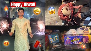 Diwali Vlog 2023 🤩  50k ke patake jala diye 😱  JORAVAR SINGH KALSI [upl. by Urana]