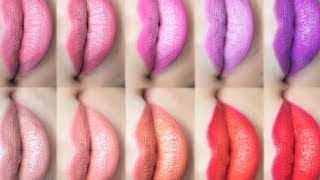 11 Amazing LIPSTICK Combos for SUMMER [upl. by Aicatsanna]