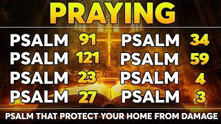 Psalms for Sleep  Psalm 91 121 23 27 34 59 4  3 Fall Asleep in Gods Word  Try for 5 Min [upl. by Cornelia]