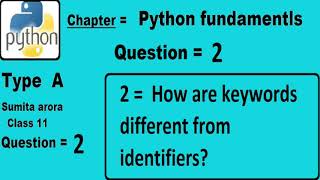 How are keywords different from identifiers [upl. by Ayekim273]