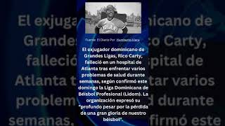 Fallece pelotero dominicano [upl. by Lettig978]