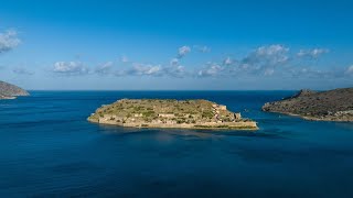 The story behind Spinalonga island in Crete 4K [upl. by Nancee]