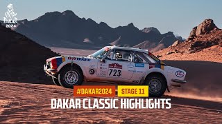 Dakar Classic Highlights  Stage 11  Dakar2024 [upl. by Hudgens]