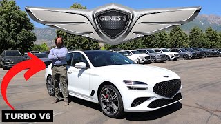 2025 Genesis G70 V6 The Best Sports Sedan [upl. by Eanaj]