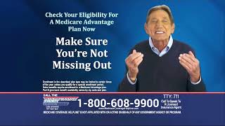 Medicare Coverage Helpline TV Commercial Medicare Part C Plans Featuring Joe Namath [upl. by Atsugua]