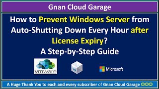 How to Prevent Windows Server from AutoShutting Down Every Hour after License Expiry [upl. by Luanne]