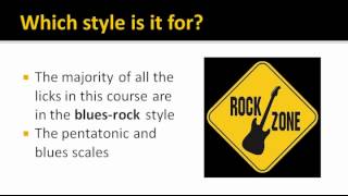 96 Rock Licks  Awesome Guitar Lessons [upl. by Quirk360]