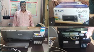 Epson printer L3210 Unboxing amp Installation 2024 eposon installation [upl. by Aviv21]