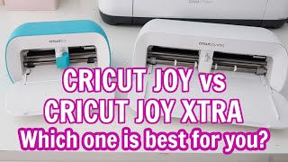 CRICUT JOY vs CRICUT JOY XTRA  Which One is Right for You [upl. by Latsyrhk]