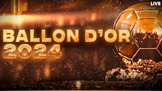 🔴 CEREMONIE BALLON DOR 2024 LIVE  🔥🇧🇷LE SACRE POUR VINICIUS RODRI BELLINGHAM  BALLON DOR LIVE [upl. by Eardnaed629]