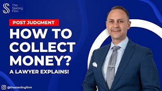 POSTJUDGMENT HOW TO COLLECT YOUR MONEY POST JUDGMENT COLLECTION METHOD  LAWYER LAWFIRM [upl. by Asiel262]