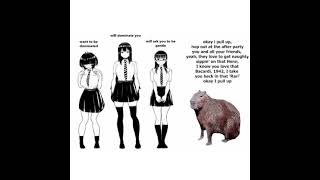 Want to be dominated capybara meme [upl. by Sayers]