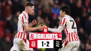 Chances go begging in defeat  Stoke City 12 Birmingham City  Highlights [upl. by Diad]