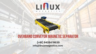 Overband Conveyor Magnetic Separator [upl. by Armando438]