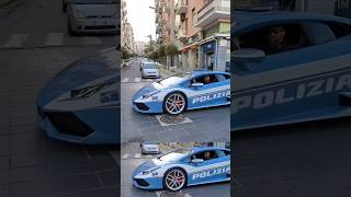 Polizia Lamborghini shortvideo shorts short [upl. by Aikem]