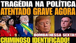 Urgente ATENTADO GRAVE ATAQUE CRIMINOSO FOI CONFIRMADO ESQUERDA DESESPERADA COM TRUMP E VITÓRIA [upl. by Lydia]