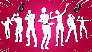 All Legendary Fortnite Dances amp Emotes To The Beat Classy Road to 76 Get Griddy Show Ya [upl. by Livvi148]