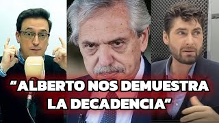 Alberto y otros políticos demuestran que Argentina está TAPADA EN CACA socialmente [upl. by Aniles]