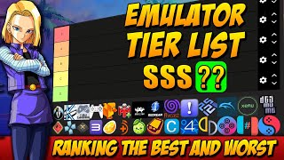 Emulator Tier List The Best and Worst PC Emulators [upl. by Eecyak]