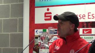 Pressekonferenz RotWeiss Essen  MSV Duisburg [upl. by Hajan]