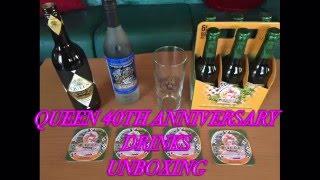 Queen  40th Anniversary Drinks  Bohemian Lager  Killer Queen Vodka  Millionaire Waltz Malbec [upl. by Refeinnej]