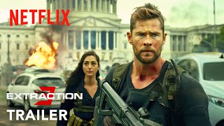 EXTRACTION 3  Trailer  Chris Hemsworth  Idris Elba  Golshifteh  Netflix [upl. by Lusty]