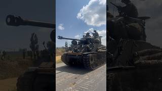 M4A2 76 Sherman “Fury” on the move at Normandy Victory Museum DDay 80th normandy tank military [upl. by Jenna697]