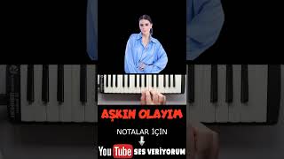 SİMGE  AŞKIN OLAYIM MELODİKA NOTALARI [upl. by Eicul]