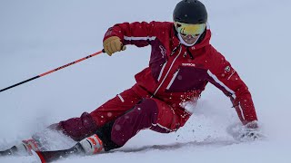 SKIFAHREN BEI SCHLECHTER SICHT  ist der Kurzschwung geeignet [upl. by Aicitan849]