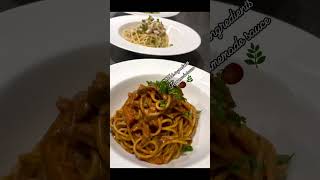 What is your favorite pasta 🍝lifesgoodkitchenspaghetti with roasted pumpkin amp eggplant Spic [upl. by Ydnab594]