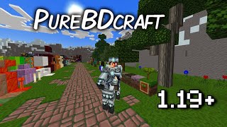 👉Cómo INSTALAR PureBDcraft en Minecraft 11951 Bedrock Edition ACTUALIZADO [upl. by Pfister]