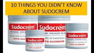 10 AMAZING BENEFITS OF SUDOCREM [upl. by Uoliram]