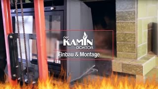 Kaminkassette Einbau Montage Technik [upl. by Nishi305]