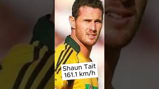 Top 5 Fastest Deliveries In The Cricket 🏏 History shoaibakhtar mitchellstarc viral shorts [upl. by Irat]