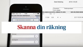 Betala räkningar direkt i mobilen med Länsförsäkringars app [upl. by Devland]