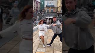 bailando salsa por bilbao dance viral [upl. by Ytiak]