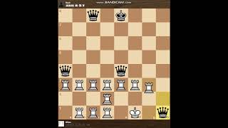 Can 15 ROOKS Beat 9 QUEENS 3000 Elo Stockfish short shorts shortvideo chess chessshorts [upl. by Essinger846]