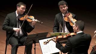 Jerusalem Quartet plays Shostakovich String Quartet No 1 in C major Op 49 [upl. by Trimble553]