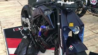 2023♥ Yamaha MT03 Modified Exhaust Walkaround [upl. by Isacco63]